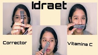 Idraet Corrector Vitamina C Reseña y Primera impresion demasiado pesado [upl. by Brana294]