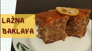 Lažna baklava sa orasima  pravi užitak za ljubitelje kolača [upl. by Adnahsam]