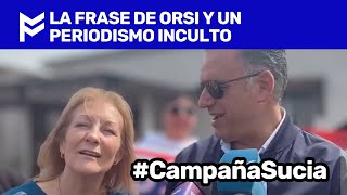 🔥LA FRASE DE ORSI Y UN PERIODISMO INCULTO🔥 [upl. by Atiner]