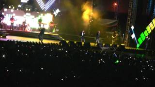 Westlife  Uptown Girl  Gravity Tour 2011  Hanoi Vietnam [upl. by Enoed]