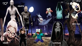 Siren Granny Ice Scream and Friends  Minecraft Animation [upl. by Denn]