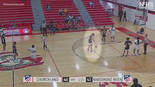 Churchland High basketball coach fired after posing as JV player during game [upl. by Airpac118]