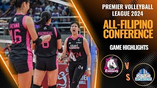 GALERIES TOWER vs AKARI  HIGHLIGHTS  202425 PVL ALLFILIPINO CONFERENCE  NOV 9 2024 [upl. by Kizzie]