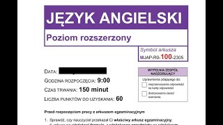 MATURA ROZSZERZONA z ANGIELSKIEGO  TRANSFORMACJE ZDAŃ part 1 [upl. by Hatnamas]