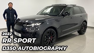 2022 Range Rover Sport 30 D350 Autobiography [upl. by Aer]