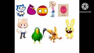 Cast of others beans characters dwtd character TDT version roles in description [upl. by Stephie]