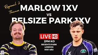 Marlow 1XV vs Belsize Park  Saturday 26th October 2024  KO 2pm [upl. by Solon873]