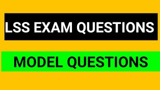 LSS EXAM QUESTIONS 2023  LSS EXAM QUESTIONS AND ANSWERS  LSS EXAM  BIG Q [upl. by Reagen]