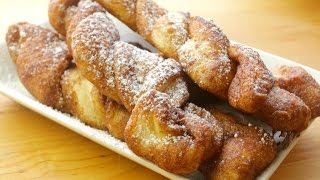 5 Ingredient Cinnamon Twists  Simply Bakings [upl. by Massarelli]