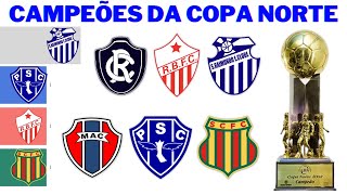 Campeões da Copa Norte de Futebol 1997  2002 [upl. by Malo]