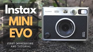 Instax MINI EVO Hybrid Camera  First Impressions and Tutorial  Worth the upgrade [upl. by Vieva]