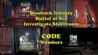 Investigate Storeroom Door CODE  Bioshock Infinity [upl. by Collen]