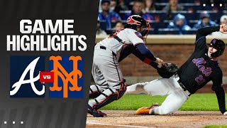 Braves vs Mets Game Highlights 51024  MLB Highlights [upl. by Lilac]