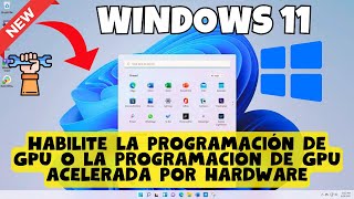 Habilite la programación de GPU o la programación de GPU acelerada por hardware en Windows 11 [upl. by Milan692]