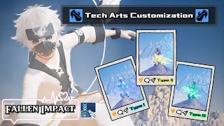 PSO2NGS FALLEN IMPACT 💣LAUNCHER  RANGER💣  Tech Arts Customization [upl. by Hsepid]