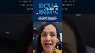 Inés Manzano señaló que se buscará la comprar energía a agentes privados colombianos [upl. by Chouest406]