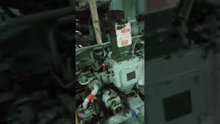 How to start and off Niigata Main Engine 8 cylinder Inline [upl. by Eisse]