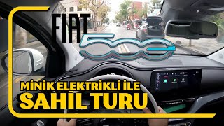 Şehirde Çevre Dostu Stil Fiat 500e ile Sıfır Emisyonlu Sürüş 🌿🚗 Fiat500e ElektrikliAraçlar [upl. by Mohr]