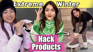 Trying Viral Winter Hack Products from Amazon 🥶  Do They Even Work [upl. by Segroeg]