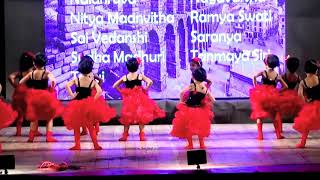 Macarena Song LKG Childrens Dance Performance [upl. by Odranoel33]