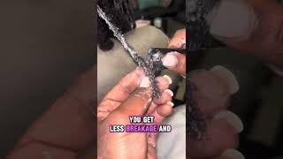 How to SAFELY Comb Out Locs [upl. by Thorncombe242]