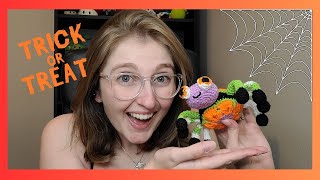 Halloween Spider Crochet Tutorial [upl. by Gwendolen457]