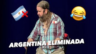 Argentina Eliminada e Ouro para o Brasil HUMOR Chico da Tiana [upl. by Nitsew]