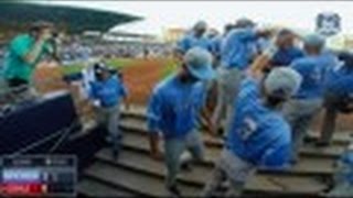 UNC Baseball ACCT Highlights vs Louisville [upl. by Enirehs]