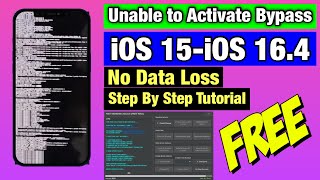 FREE Unable to Activate iPhone SE iOS 1582 Without Data Loss  Bypass Activation Lock iOS 1516 [upl. by Erdah230]