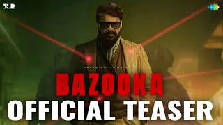 Bazooka  Official Teaser  Mammootty  Gautham Vasudev Menon  Shine Tom Chacko  Bazooka Movie [upl. by Argyle]