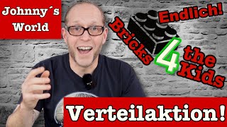 Es ist fast vollbracht Für 500000€ Klemmbausteine Bricks4theKids  die Verteilaktion [upl. by Asilrahc]