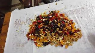 Dry fruits and nuts soaking for plum cakes eggless plum cakes homemade trending [upl. by Alansen939]