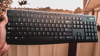 Are RubberDome Keyboards Worth it in 2024  Logitech k270 Keyboard Review [upl. by Hterag]