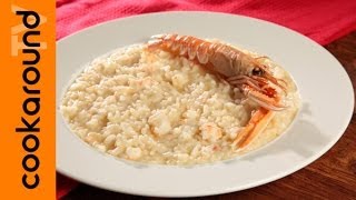 Risotto scampi e champagne  Primo piatto sfizioso [upl. by Emmanuel]