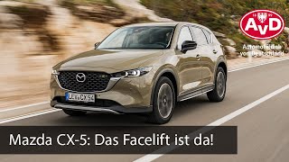 AvD Fahrberichte Mazda CX5 2022  Evolution oder Revolution [upl. by Aivatco]