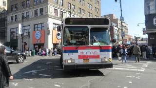 NICE Bus Hicksville bound Orion V CNG 1012exFoothill N20 at Main StRoosevelt Av [upl. by Rehpotsrik]