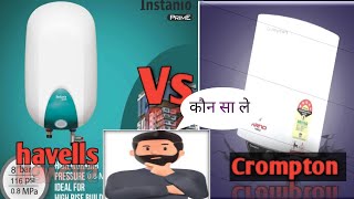 havells vs crompton geyser  review [upl. by Fisken]