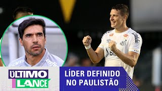 SANTOS VENCE DE VIRADA MAS NÃO GARANTE MELHOR CAMPANHA DA PRIMEIRA FASE DO PAULISTÃO  ÚLTIMO LANCE [upl. by Nooj]