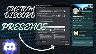 CREATE Your OWN CUSTOM Discord Presence Status [upl. by Artim921]