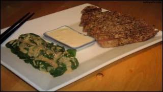 Recipe grilled wasabi tuna [upl. by Analat]