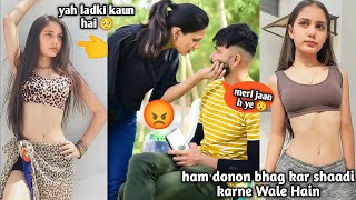 veer Arohi se sadhi krne wala hai 🥺 prank on girlfriend  gone extremely veer Samrat kissing [upl. by Flaherty635]