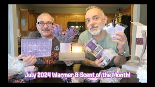 July 2024 Warmer amp Scent of the Month amp Warm Review [upl. by Cirone815]