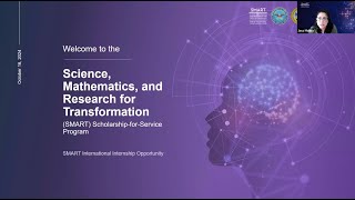 SMART Scholarship for STEM International Internships Opportunities Webinar [upl. by Dis]