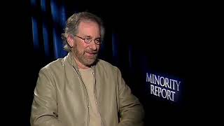 minority report  steven spielberg interview on kgun tv [upl. by Needan]