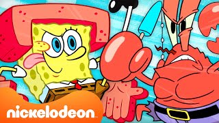 SpongeBob  90 MENIT SpongeBob Beraksi Sungguh 👊  SpongeBobOfficial  Nickelodeon Bahasa [upl. by Nannerb]