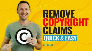 How to Remove Copyright Claims on YouTube Videos [upl. by Natie]