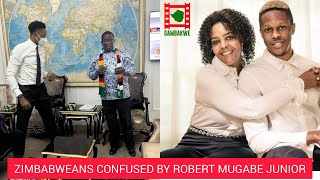 Zimbabweans confused by Robert Mugabe Jnr [upl. by Arakat]