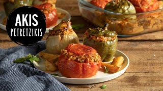 Gemista  Greek Stuffed Vegetables  Akis Petretzikis [upl. by Barret922]