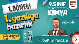 9Sınıf  Kimya  1Dönem  1Yazılıya Hazırlık  Görkem ŞAHİN [upl. by Mckenna]