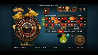 Destroying dozen on roulette Freestyle betting No tracker used [upl. by Onairpic279]